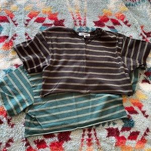 Very cropped JOAH T shirt - GREEN ONLY AVAILABLE